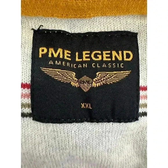 PME LEGEND Jumper Knit Cotton Stripe Pullover Men’s XXL - Picture 6 of 8